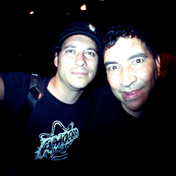 Pat Smear and fan