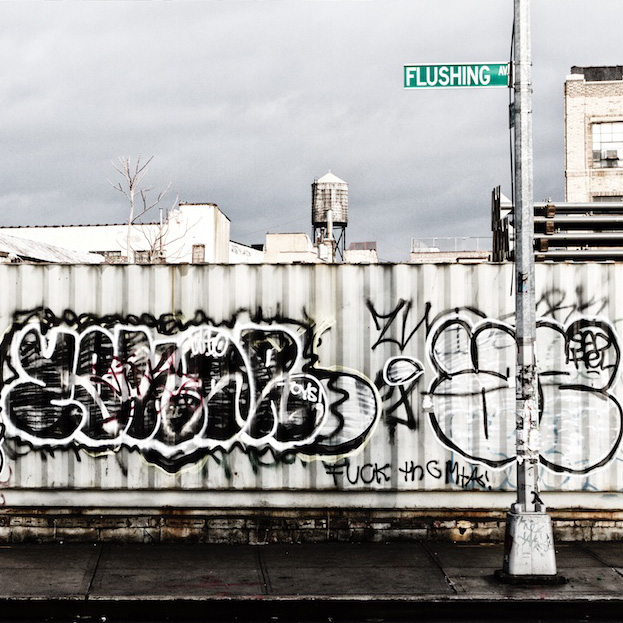 Streetview of graffiti in Brooklyn New York