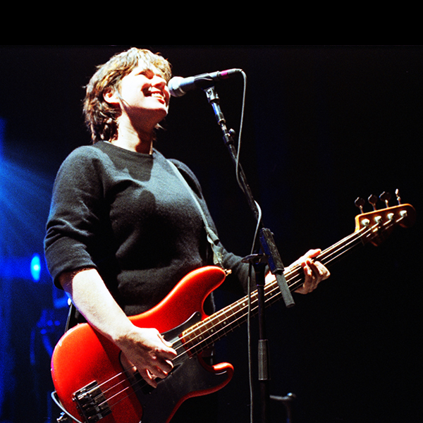 Kim Deal of the Pixies performs at the State Theater in Detroit Michigan in 2004